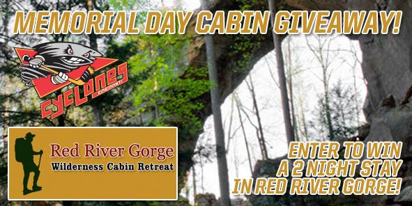 Memorial Day Cabin Giveaway