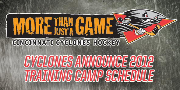 Cyclones Announce 2012 Training Camp Schedule
