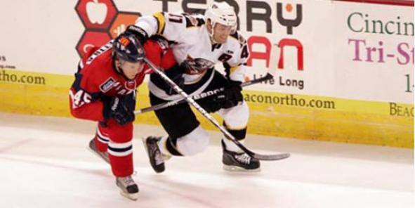 Wings Fly Past Cyclones, 7-3