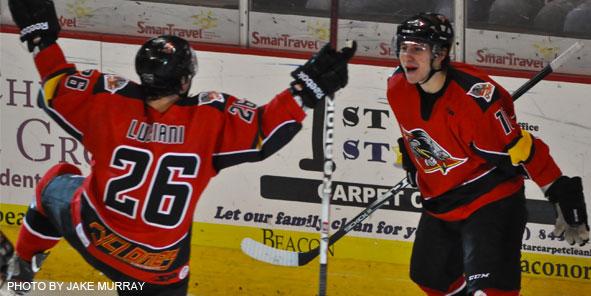 Cyclones Rally to Clip Wings, 5-3