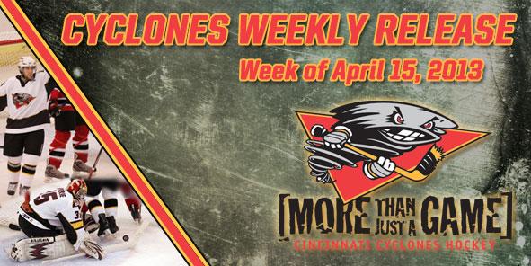 Cyclones Weekly Release - April 15-21