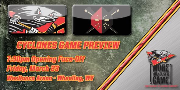 Cyclones Game Preview - Cincinnati at Wheeling