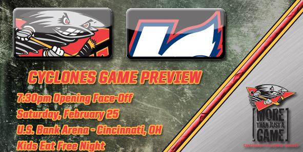 Cyclones Game Preview - Cincinnati vs. Kalamazoo