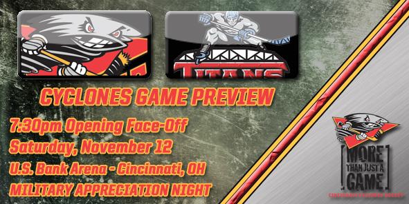 Cyclones Game Preview - Cincinnati vs. Trenton