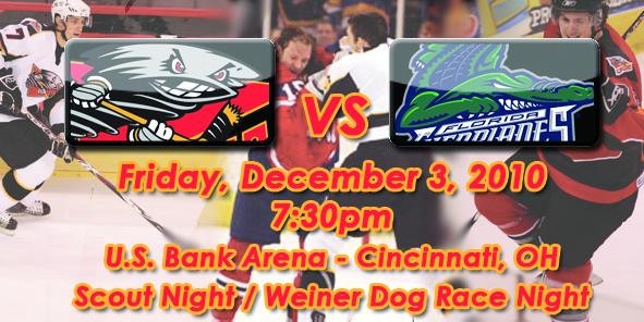 Cyclones Game Preview: Cincinnati vs. Florida - 12/3/10