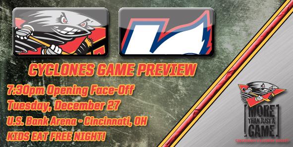 Cyclones Game Preview - Cincinnati vs. Kalamazoo