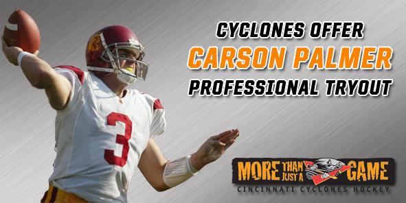 Cyclones Offer Carson Palmer Professional Tryout 