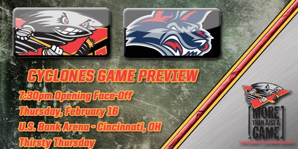 Cyclones Game Preview - Cincinnati vs. Elmira