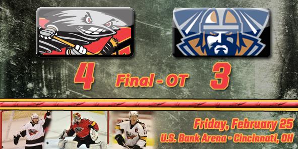 Cyclones Conquer Road Warriors in OT, 4-3