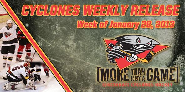 Cyclones Weekly Release - January 28-February 3