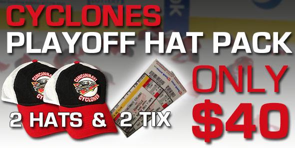 Cyclones Playoff Hat Pack!