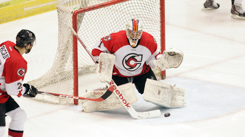 Sam Brittain Named CCM ECHL Goaltender of the Week