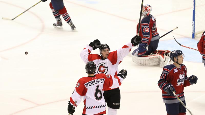 Cyclones Overpower Komets on Halloween