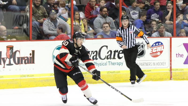 WIDEMAN NAMED ECHL CO-PLUS PERFORMER OF THE MONTH