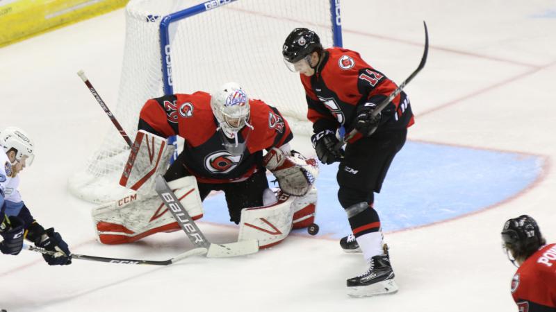 CYCLONES BOUNCE BACK TO SPLIT WITH MAVERICKS