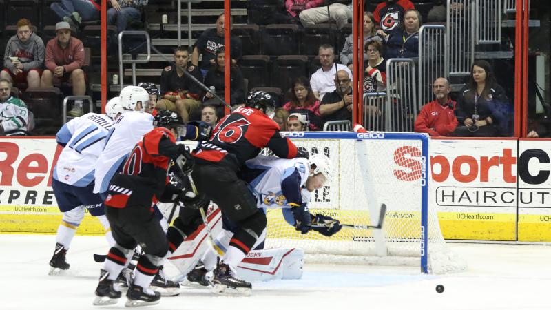 CYCLONES COME BACK LATE, LOSE GAME 1 IN FINAL MINUTE