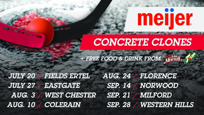 DATES SET FOR 2019 MEIJER CONCRETE CLONES SUMMER TOUR