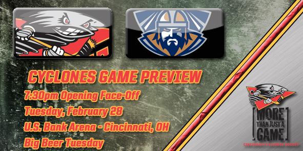 Cyclones Game Preview - Cincinnati vs. Greenville