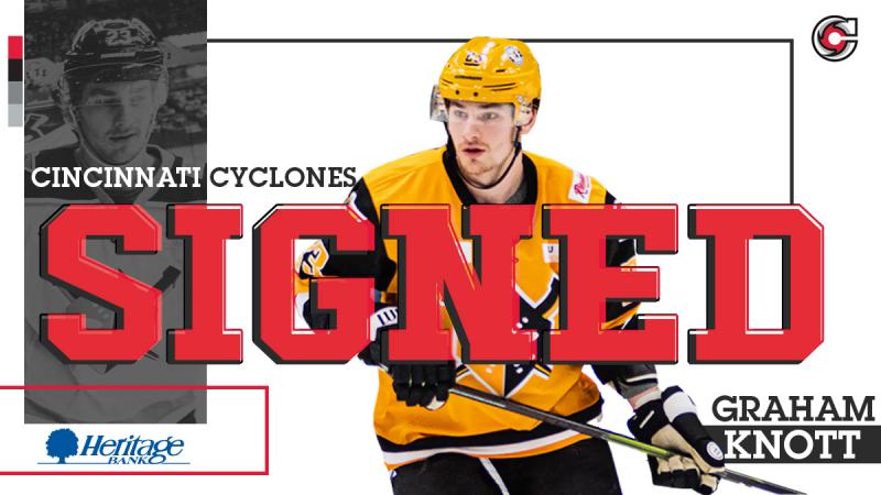 Cyclones Sign Graham Knott