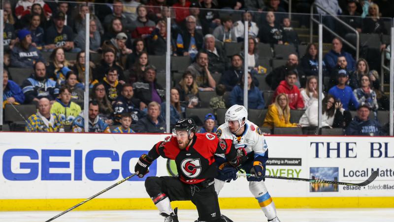 ODD GOAL LIFTS WALLEYE TO 3-2 OVERTIME WIN IN GAME ONE