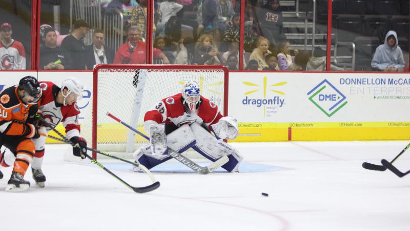 WARM NAMED ECHL GOALTENDER OF THE MONTH