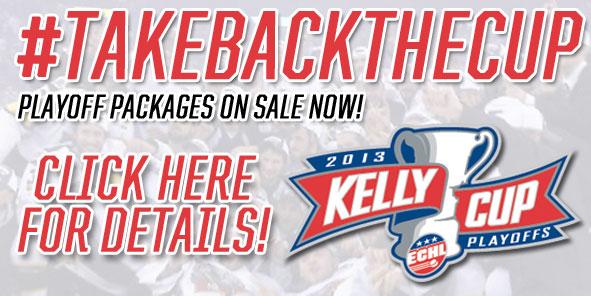 Kelly Cup Playoff Packages ON SALE NOW!