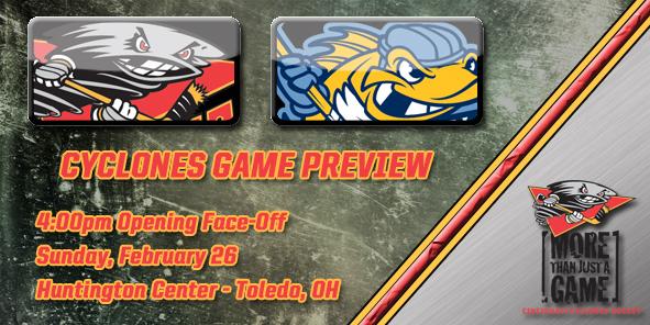 Cyclones Game Preview - Cincinnati at Toledo