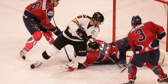 Wilson's Late Goal Propels Cyclones Past Wings, 3-2