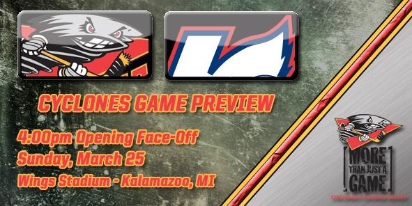 Cyclones Game Preview - Cincinnati at Kalamazoo