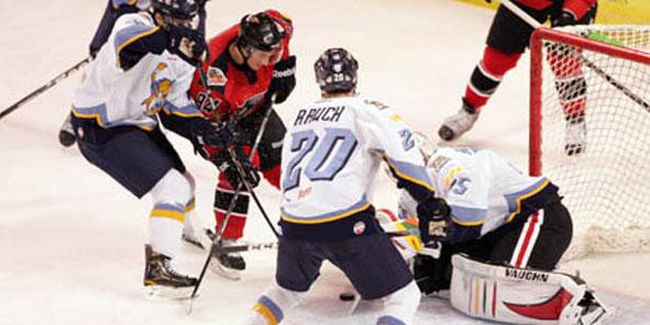 Cyclones Drop OT Thriller to Toledo, 3-2