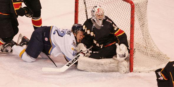 Charles-Olivier Roussel Sends Cyclones Past Walleye 2-1 in OT