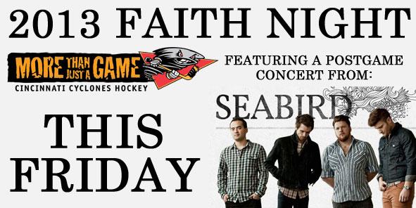 2013 Faith Night THIS FRIDAY!! 