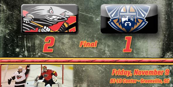 Cyclones Topple Road Warriors, 2-1
