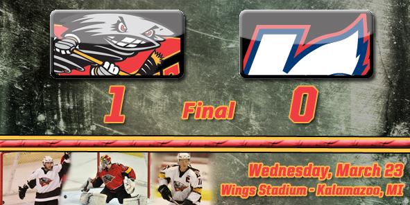 Brian Foster, Cyclones Shutout Wings 1-0