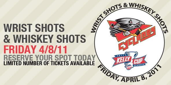 Wrist Shots & Whiskey Shots :: This Friday!