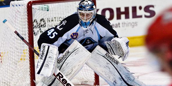 Cyclones, Admirals Swap Goaltenders