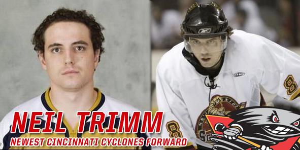 Cyclones Add Skilled Forward Neil Trimm