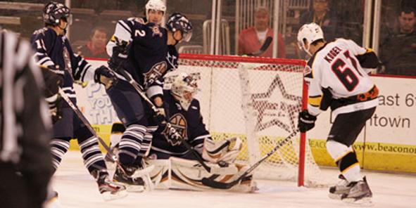 Luciani's Late Goal Lifts Cyclones Past Greenville, 6-5