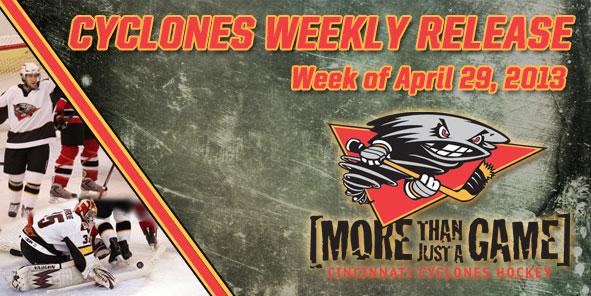 Cyclones Weekly Release - April 29-May 5