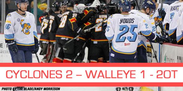 Cyclones Win Marathon in Double OT Over Toledo, 2-1