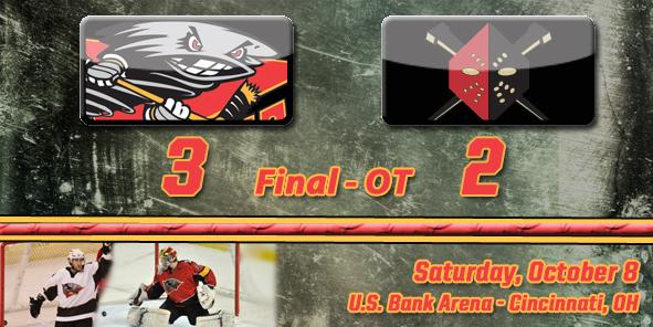 Cyclones Blow Past Nailers, 3-2 in Overtime