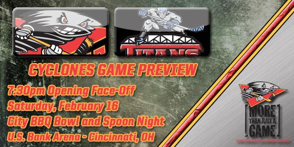 Cyclones Game Preview - Cincinnati vs Trenton