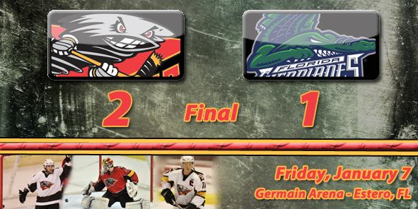 Cyclones Rally Back to Beat Everblades, 2-1