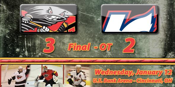 Cyclones Fly by Wings in OT, 3-2