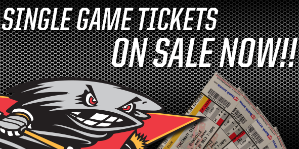 Single Game Tickets ON SALE NOW!! - Cincinnati Cyclones