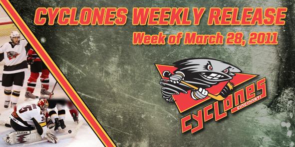 Cyclones Weekly Release - March 28, 2011