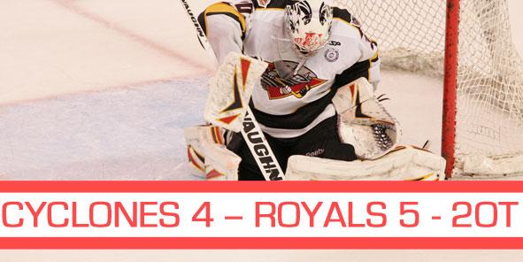 Cyclones Fall in Double OT to Reading in Game 1, 5-4