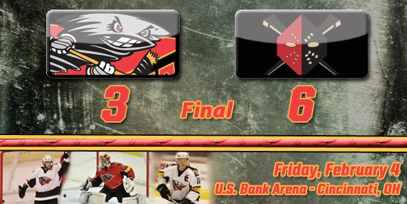 Nailers Double Up Cyclones, 6-3