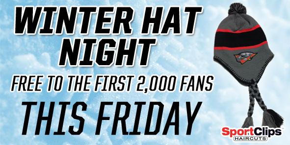 Cyclones Winter Hat Night - THIS FRIDAY!