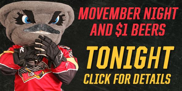 Join us for Movember Night on TONIGHT!!